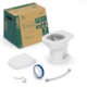 Vaso Sanitário Convencional Com Acessórios De Instalaçao Fit Plus Cinza Prata Celite - 4568af6f-1639-45e7-98f6-52d00405474f