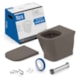 Vaso Sanitário  Convencional Com Itens de Instalação E Assento Termofixo Gap Café Roca  - 8deb9e57-547e-483f-bc75-3812fbf9d8c5