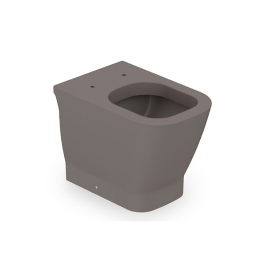 Vaso Sanitário  Convencional Com Itens de Instalação E Assento Termofixo Gap Café Roca  - Imagem principal - b6cb9c90-b808-4f73-960c-2b4b55748046