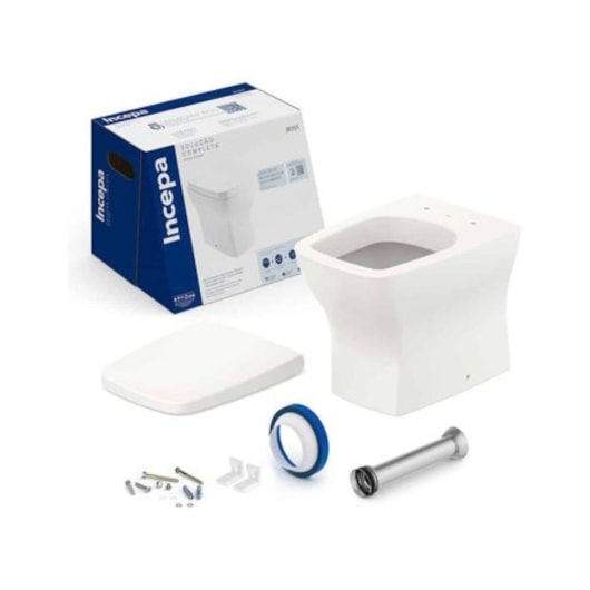 Vaso Sanitário Convencional E Itens de Instalaçao Assento Termofixo Boss Beige Incepa - Imagem principal - c3178ebb-dc0f-4cc4-9e4e-f8aff3af8de8
