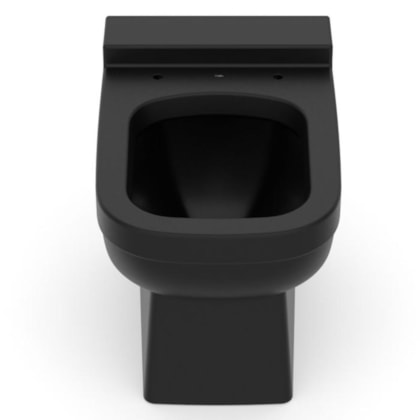 Vaso Sanitário Convencional Elite Matte Black Celite