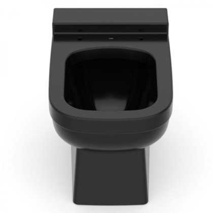 Vaso Sanitário Convencional Elite Preto Celite