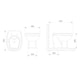 Vaso Sanitário Convencional Fit Plus Cinza Prata Celite - 1328cf4c-f170-4295-96e2-f3ac2e9152da