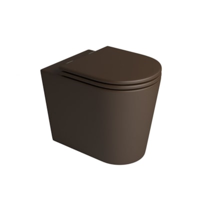 Vaso Sanitário Convencional LK Marrom Fosco Deca