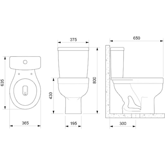 Vaso Sanitário De Acessibilidade Com Caixa Acoplada E Itens De Instalaçao Acesso Branco Celite - Imagem principal - f46da30e-86f6-48dc-8952-d93ff16e849e