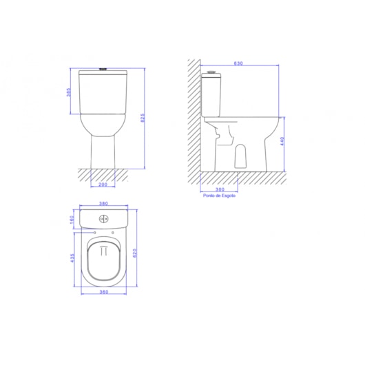 Vaso Sanitário De Acessibilidade Para Caixa Acoplada Vogue Plus Conforto Branco Deca - Imagem principal - d6dbf9c7-37eb-4cde-ac54-1e919ced401e