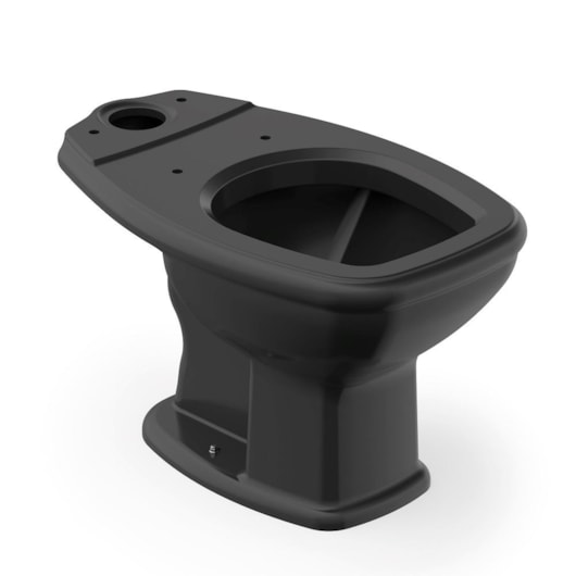 Vaso Sanitário Para Acoplar Fit Plus Preto Celite - Imagem principal - d394a4c3-f2e4-4efb-86b3-c6631332ae9a