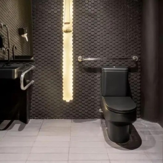 Vaso Sanitário Para Caixa Acoplada Carrara Ébano Fosco Deca - Imagem principal - 386fad63-6f6d-4ed6-8893-3cdd4c630f53