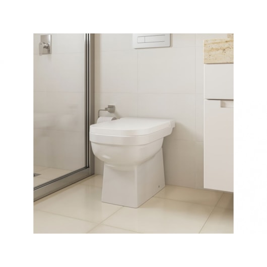 Vaso Sanitário Para Caixa Acoplada Elite Branco Celite - Imagem principal - 5a1f1b50-f259-4b81-9196-57e0d10641fd