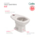 Vaso Sanitário Para Caixa Acoplada Fit Plus Pergamon Celite - 6e125618-2de1-4141-9d4c-dea7f2951a1d