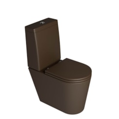 Vaso Sanitário Para Caixa Acoplada LK Marrom Fosco Deca