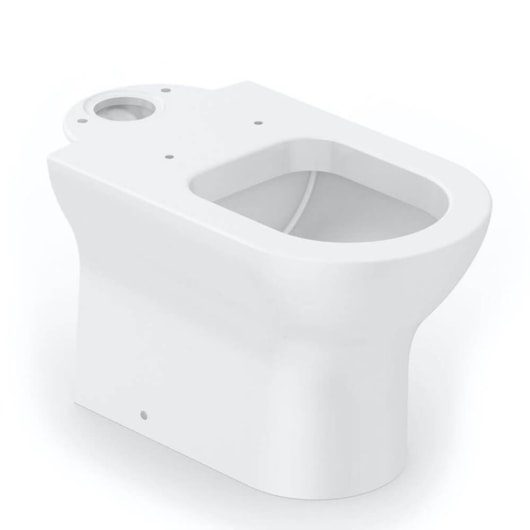 Vaso Sanitário Para Caixa Acoplada Nexo Branco Roca - Imagem principal - 7eb75d16-36e7-45e4-8f81-9230b56ffe86