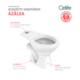 Vaso Sanitário Para Caixa Acoplada Saída Horizontal Azalea Branco Celite - 89bb9767-a488-4fb6-bb75-c8633c35fd44
