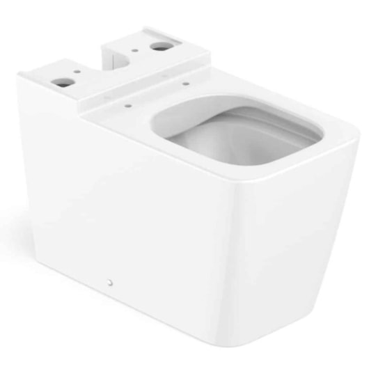 Vaso Sanitário Para Caixa Saída Dual Rimless Square Branco Roca - Imagem principal - a2b10444-2862-411d-ac8e-ee013867755b