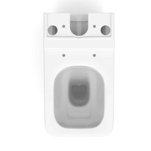 Vaso Sanitário Para Caixa Saída Dual Rimless Square Branco Roca - Imagem principal - bea4a1e4-c73b-456e-9149-489ef8d58fba