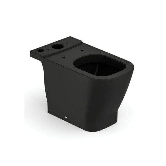 Vaso Sanitário Para Caixa Saída Horizontal Gap Preto Matte Roca - Imagem principal - 605f3fb1-3608-46a1-9431-00966d9b1997