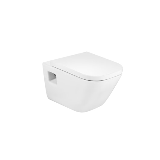 Vaso Sanitário Suspenso Gap Square Branco Roca - Imagem principal - ebb25f4f-8d13-4496-865f-45b7aa3d913a