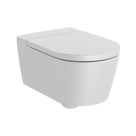 Vaso Sanitário  Suspenso Inspira Round Perla Roca - Imagem principal - 4bc1502f-1d0a-4980-a5e1-2289977b743c