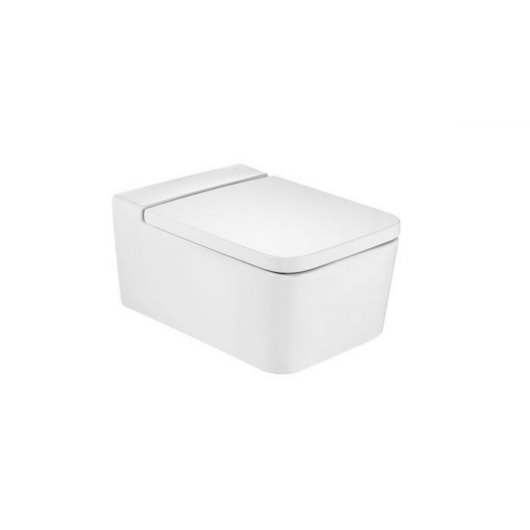 Vaso Sanitário Suspenso Inspira Square Branco Roca - Imagem principal - 9b241367-c789-492f-9981-4cccde8876c1