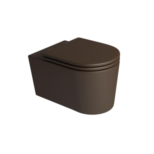 Vaso Sanitário Suspenso Lk P232 Marrom Fosco Deca - Imagem principal - a6ba98f5-9fd4-4f19-8720-7403da590db4