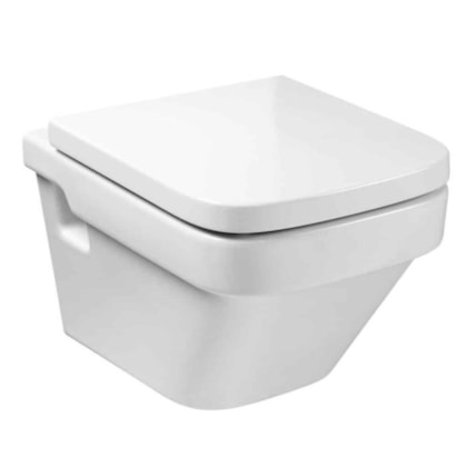 Vaso Sanitário  Suspenso Rimless Dama N Branco Roca