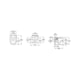 Vaso Sanitário  Suspenso Rimless Inspira Round Bege Roca - 60e1bc1e-b9df-4b41-8716-9e4776518507
