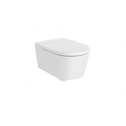 Vaso Sanitário Suspenso Rimless Inspira Round Blanco Mate Roca