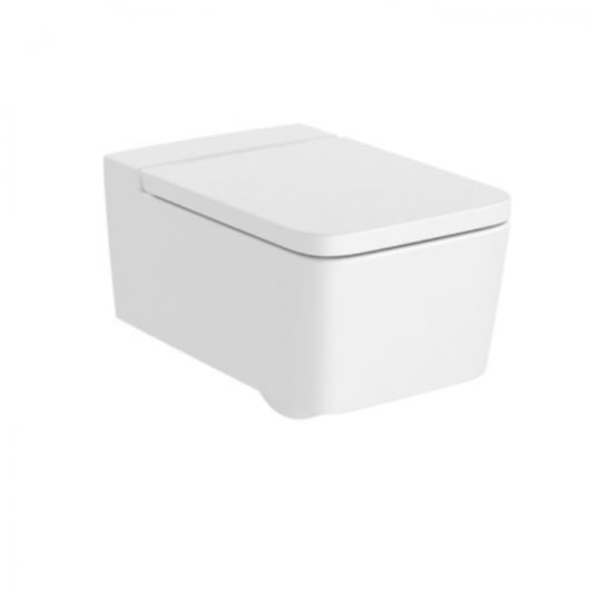 Vaso Sanitário Suspenso Rimless Inspira Square Blanco Mate Roca - Imagem principal - 89413133-16f4-4c7d-a445-33359a31cee0