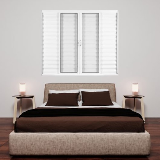 Veneziana 6 Folhas Vidro Liso Soft Plus Branco Mgm - Imagem principal - 0d1c651d-934e-4458-99ba-85865ae78bc2