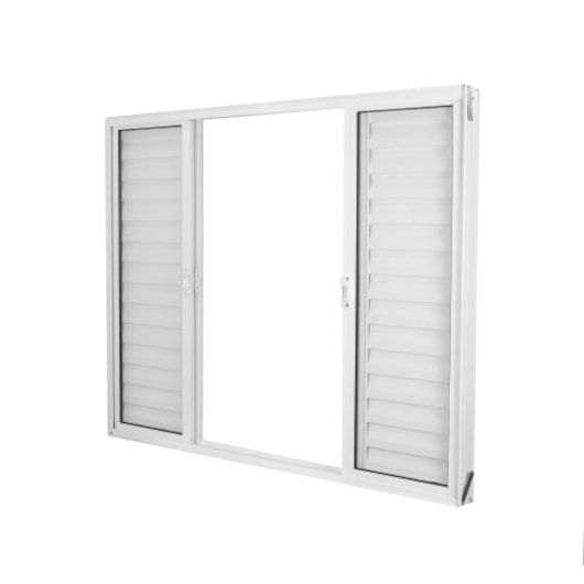 Veneziana 6 Folhas Vidro Liso Soft Plus Branco Mgm - Imagem principal - 094a3e15-2c66-4a93-aa3c-f784d0c39123