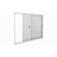 Veneziana Em Alumínio 3 Folhas 1x1,20m Com Vidro Liso Branco Astra - cf36b1aa-3918-4a87-8827-9f5e59e0fe8d
