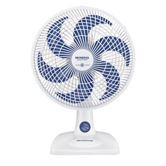 Ventilador Super Power VSP Branco E Azul Mondial 30cm 127V 60W - Imagem principal - 7759bc16-23c4-4f04-90f2-769b19d2c11c