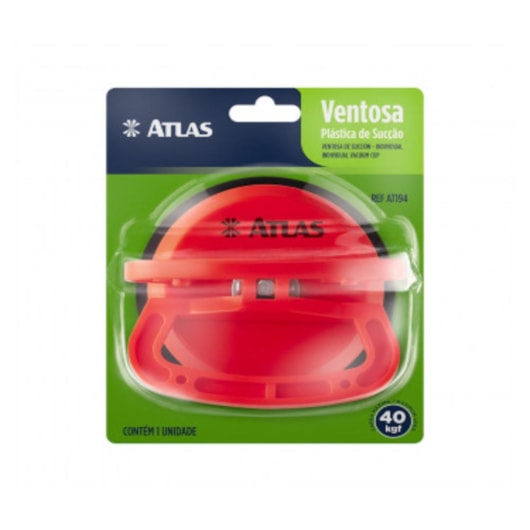 Ventosa Plástica De Sucção Dupla Atlas - Imagem principal - 909eea50-33d8-41de-96e1-e8bb9b788617