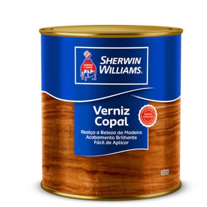 Verniz Copal Brilhante Incolor Sherwin Williams 0,9L