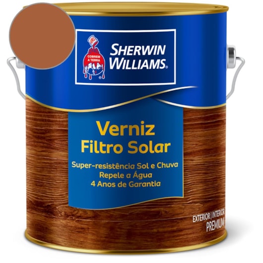 Verniz Filtro Solar Brilhante Imbuia Sherwin Williams 3,6L - Imagem principal - 74d42ede-8ae7-4362-b856-eaf18061814c