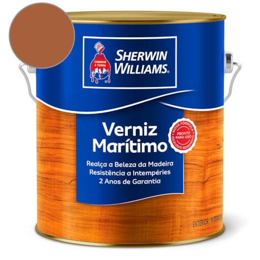 Verniz Marítimo Brilhante Imbuia Sherwin Williams 3,6L - Imagem principal - abcca586-cd4f-4760-a3f7-48908a5b9b46