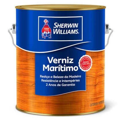 Verniz Marítimo Brilhante Incolor Sherwin Williams 3,6L