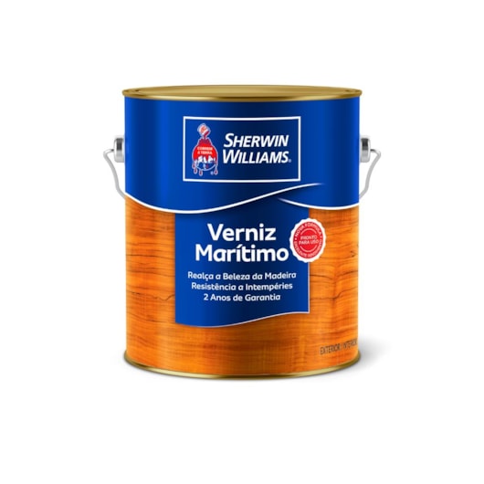 Verniz Marítimo Brilhante Incolor  Sherwin-Williams 3,6L - Imagem principal - 9c8090a5-52ce-445b-bd93-bbff9c95d303