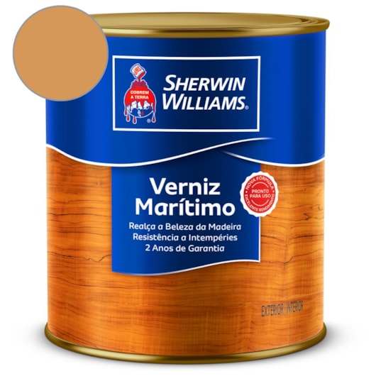 Verniz Marítimo Fosco Incolor Sherwin Williams 0,9L - Imagem principal - 922d788e-6c04-4e6d-a38a-fff1b58751b3