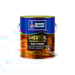Verniz Shertol Acetinado Incolor  Sherwin-Williams3,6L