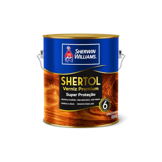 Verniz Shertol Acetinado Incolor  Sherwin-Williams3,6L - Imagem principal - 27bf0334-4a3a-4d29-9107-f0f3ea98fe1f