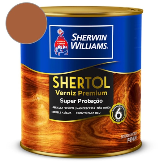 Verniz Shertol Brilhante Imbuia Sherwin Williams 0,9L - Imagem principal - 08ce18d5-6c70-4080-8dbc-09d61f05404b