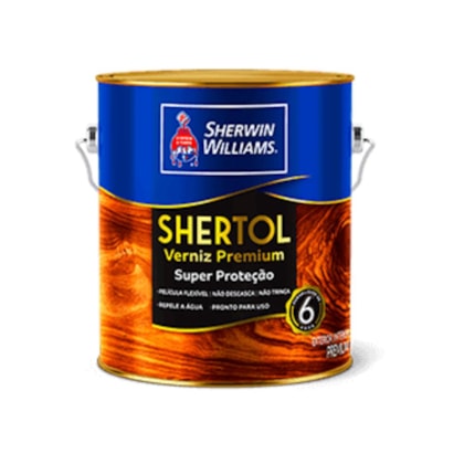 Verniz Shertol Brilhante Incolor  Sherwin-Williams 3,6L