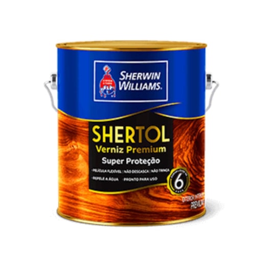 Verniz Shertol Brilhante Incolor  Sherwin-Williams 3,6L - Imagem principal - 22afc824-27a4-4ef5-a787-585a5af7fd27
