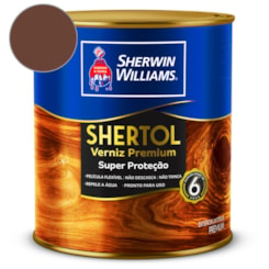 Verniz Shertol Brilhante Ipê Sherwin Williams 0,9L