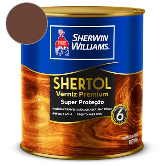 Verniz Shertol Brilhante Ipê Sherwin Williams 0,9L - Imagem principal - 92cddd0d-5fa3-4800-89be-45583522ba21