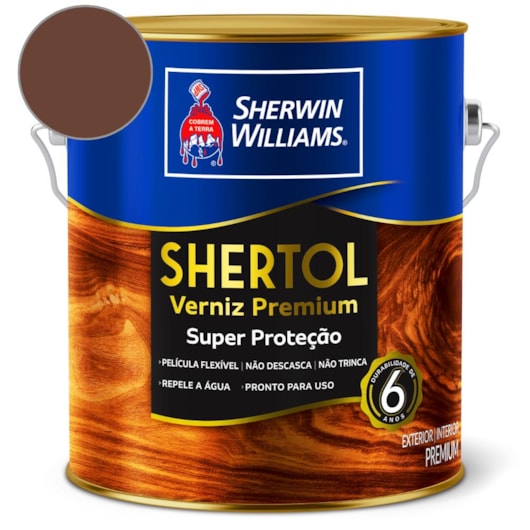Verniz Shertol Brilhante Ipê Sherwin Williams 3,6L - Imagem principal - 4336ddb7-e32b-4d92-9511-e802d927666d