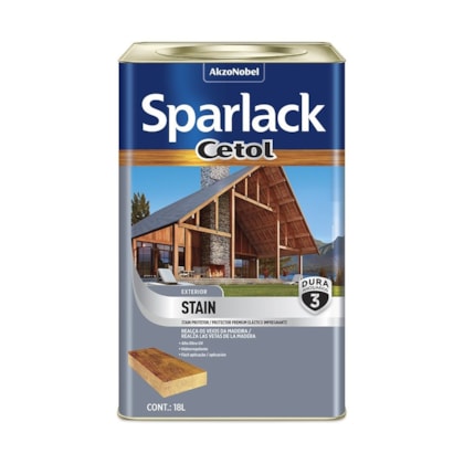 Verniz Stain Protetor Cetol Acetinado Natural 18l Sparlack Coral