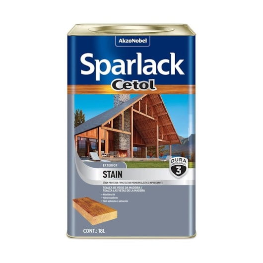 Verniz Stain Protetor Cetol Acetinado Natural 18l Sparlack Coral - Imagem principal - 28bc8c31-5374-4651-ae5d-23cbcaaffbb1