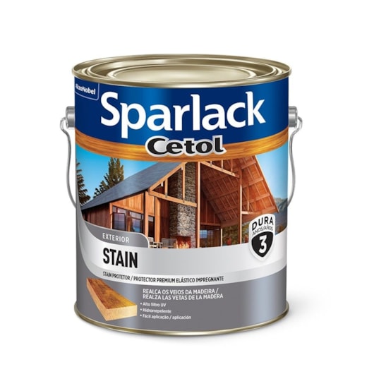 Verniz Stain Protetor Cetol Acetinado Natural Sparlack Coral 3,6L - Imagem principal - 7e3ec16d-8953-4362-b31f-cbf9e2545b62